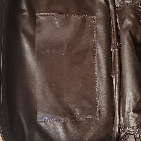 Avon Floral vintage Makeup Bag with Bamboo Handle GVC - Picture 7 of 8